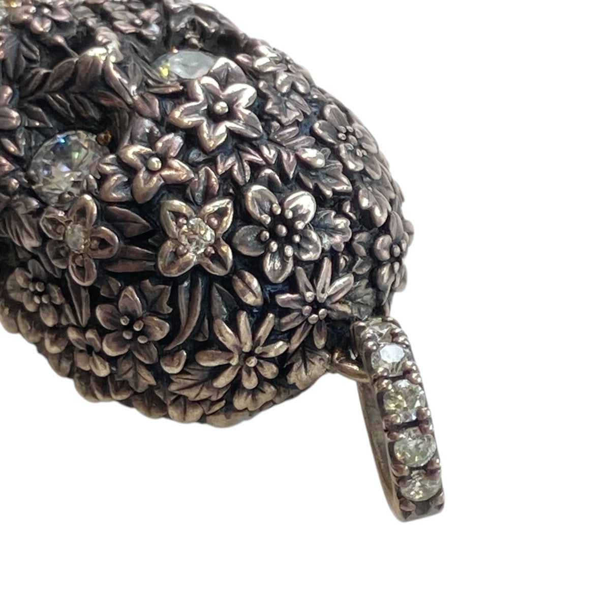 J×U FLORAL SKULLフローラル スカル ペンダントトップ