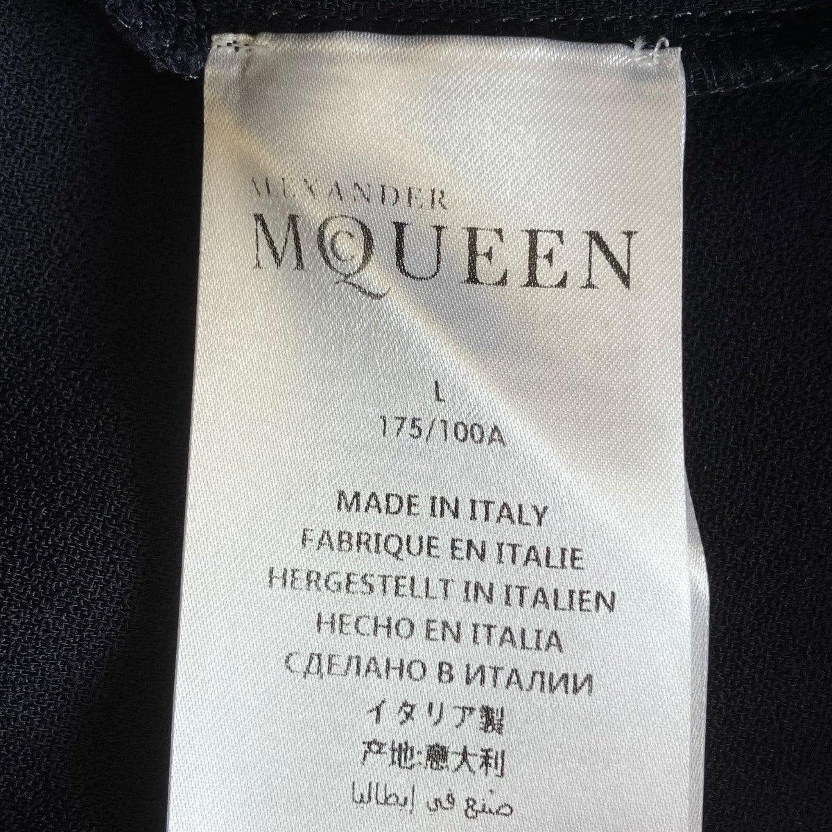ALEXANDER McQUEEN スカルノースリーブカットソー487961 古着・中古-5枚目のアイテム画像
