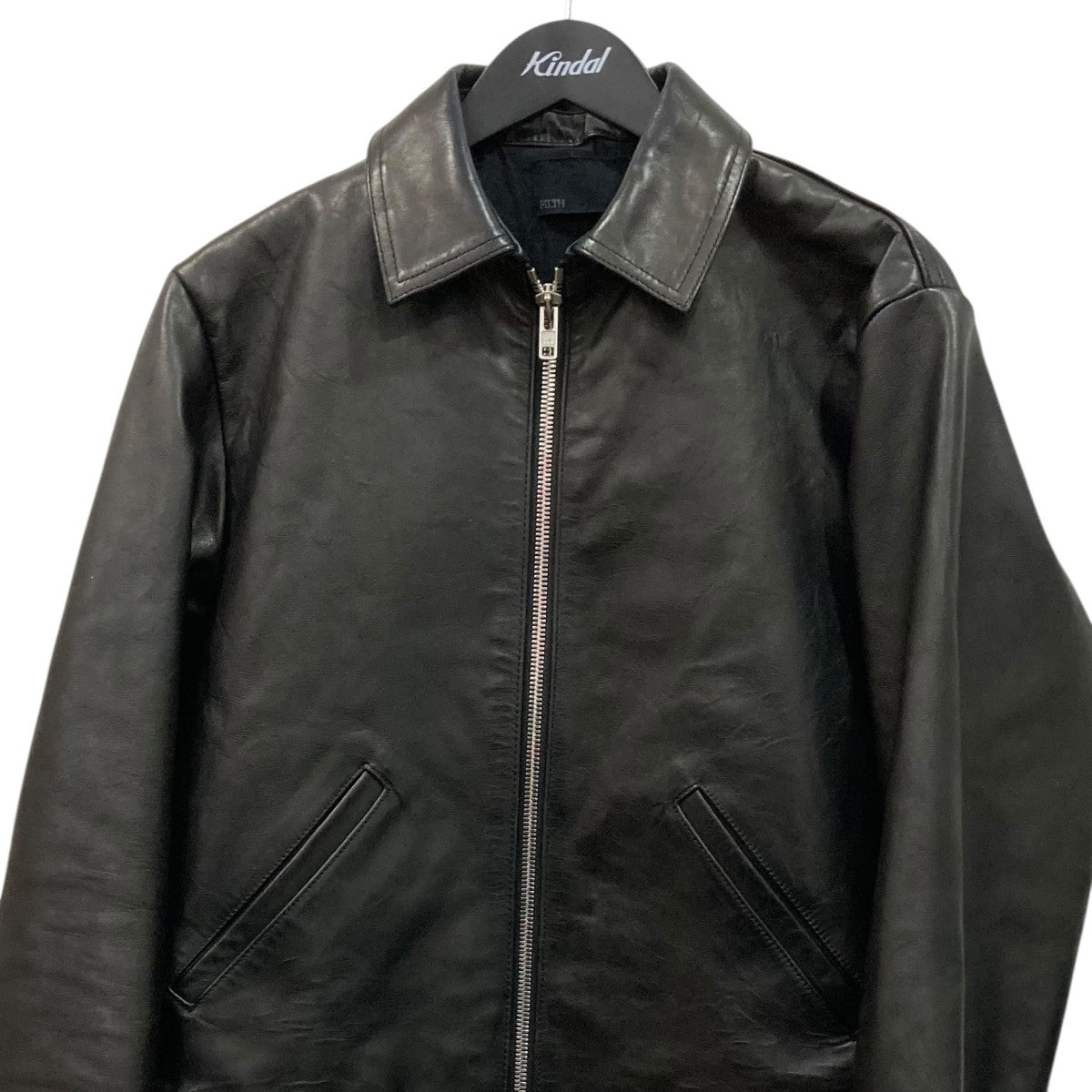 FILTH 26SSCLASSIC SHIRTレザージャケットFL261LE01 古着・中古-3枚目のアイテム画像