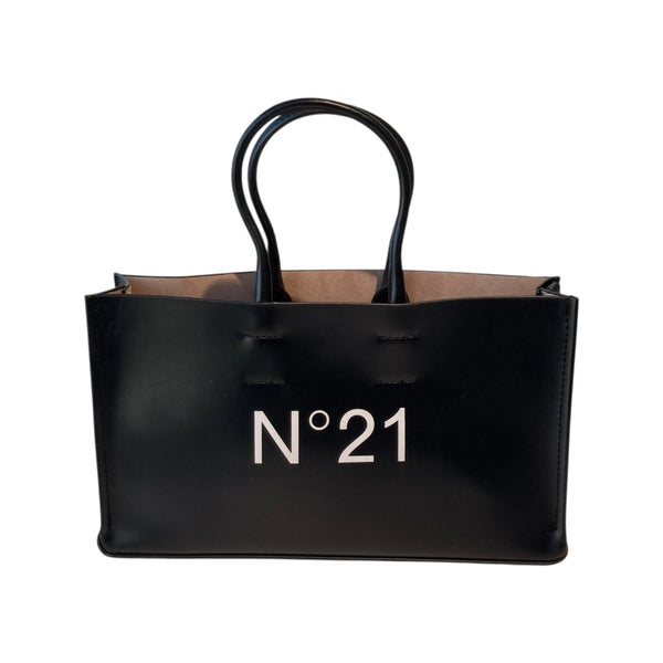nノベルティバッグ N°21 NUMERO VENTUNO(ヌメロ ヴェントゥーノ) ハンドバッグ ブラック