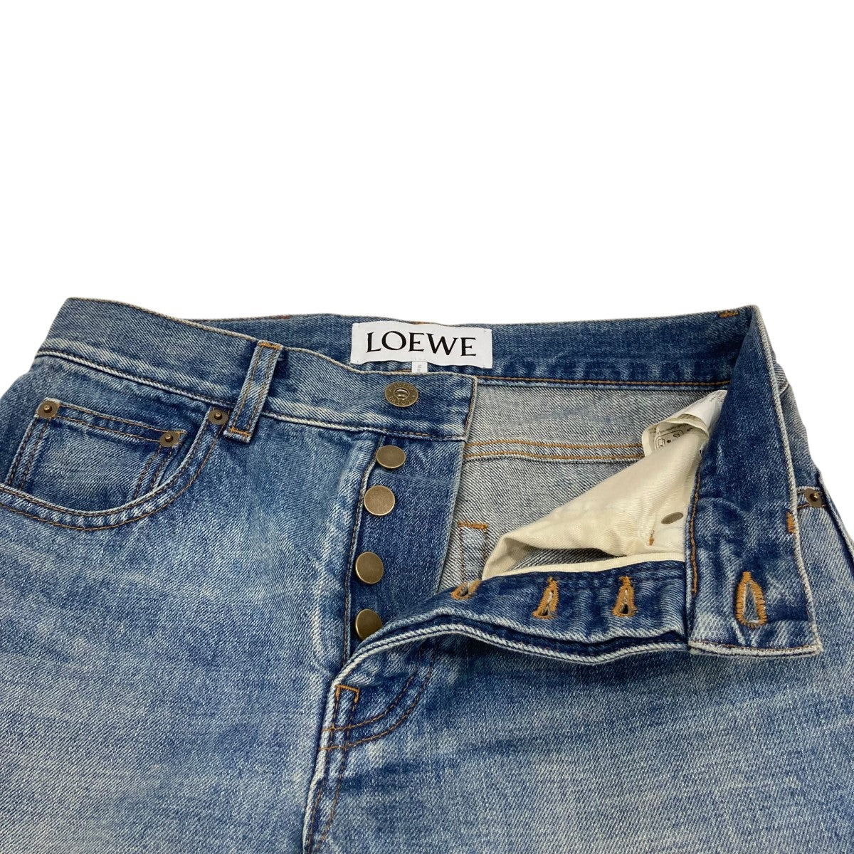 LOEWE デニムパンツH526Y1CX06 古着・中古-3枚目のアイテム画像
