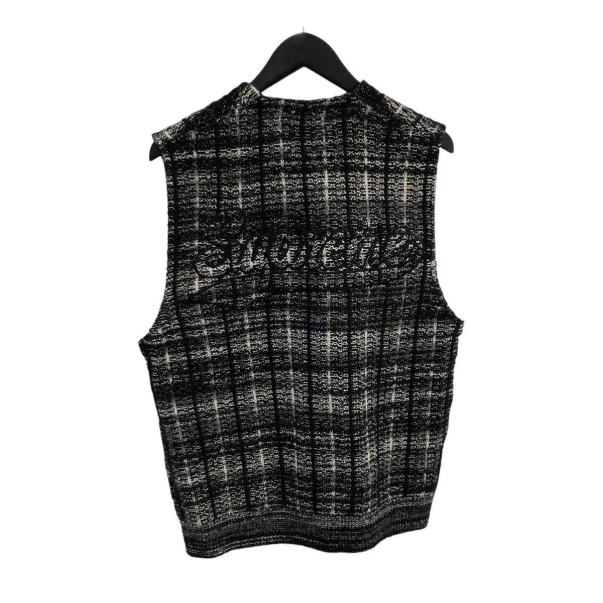 Speckled Zip Up Sweater Vestニットベスト