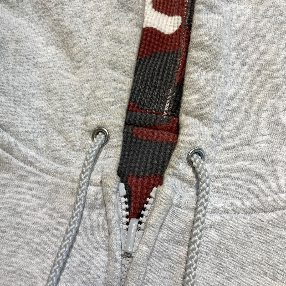 Reversible Work Zip Up Hooded Sweatshirtプルオーバーパーカー