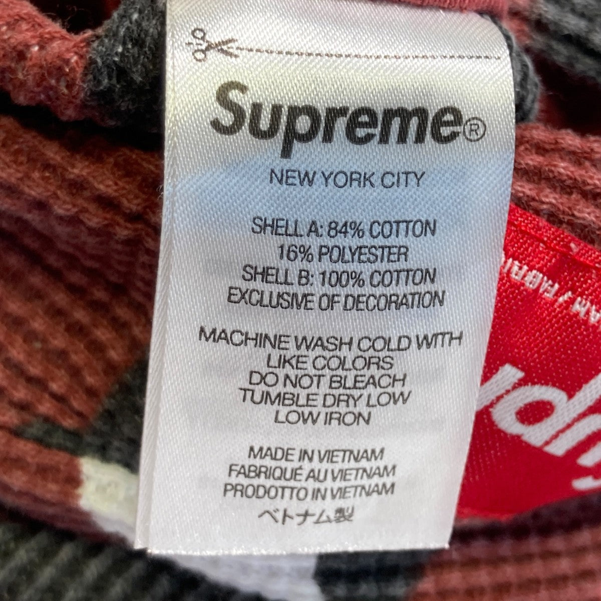 Reversible Work Zip Up Hooded Sweatshirtプルオーバーパーカー