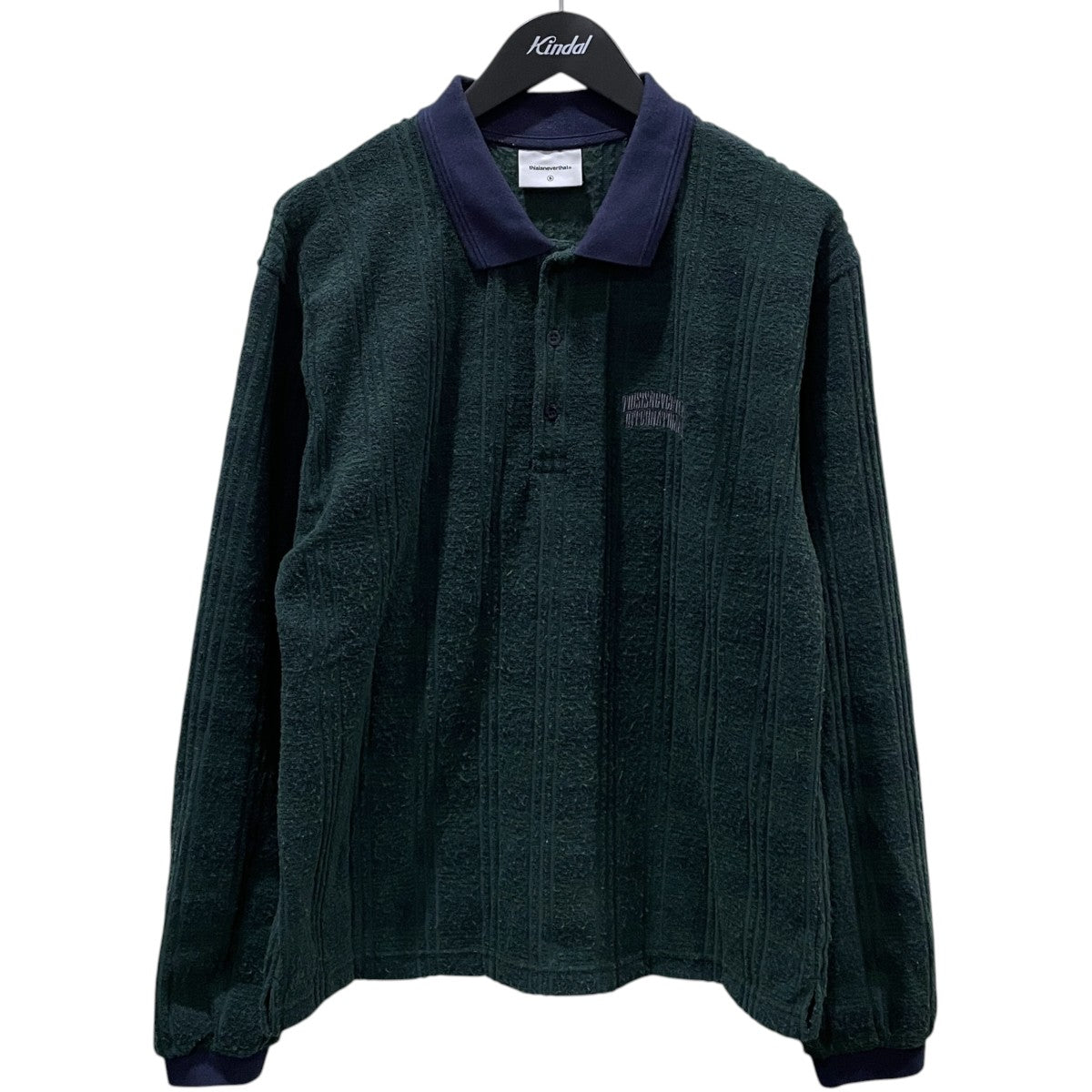 25AW ボーダー柄長袖ポロシャツ Striped Rugby L／S Top ストライプドラグビーロングスリーブトップ SP01-010224
