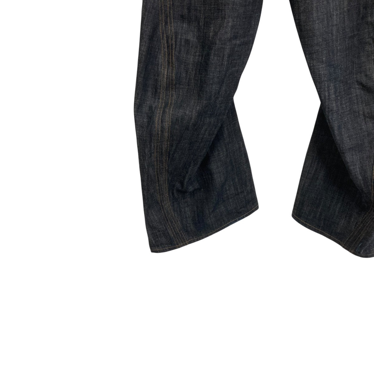 NVRFRGT(ネバーフォーゲット) 3D TWISTED WIDE LEG JEANSデニムパンツ