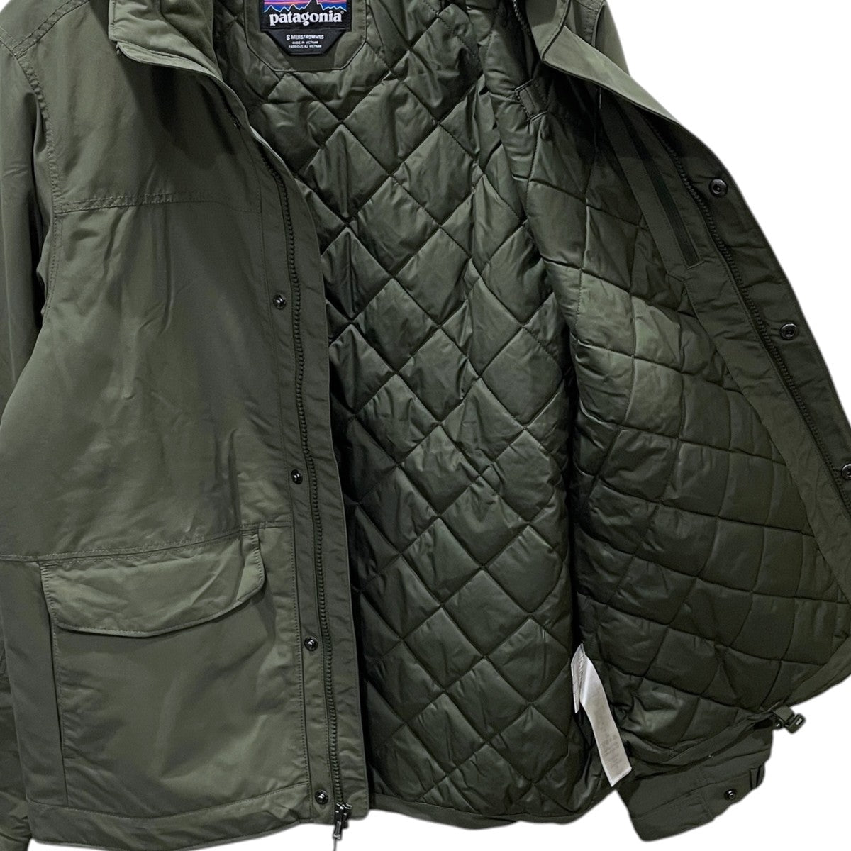 Patagonia 21AW 中綿フーデッドジャケット Isthmus Jacket イスマスジャケット 26990FA21 古着・中古-4枚目のアイテム画像