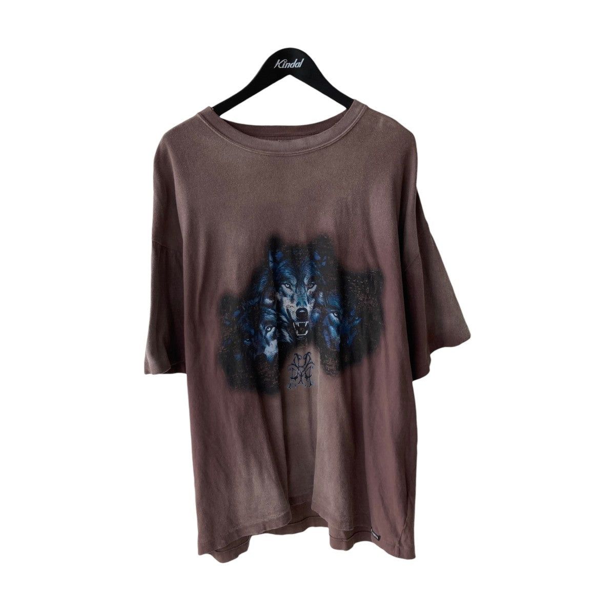 KMY-WOLF Distressed Tee半袖カットソーG14TS084