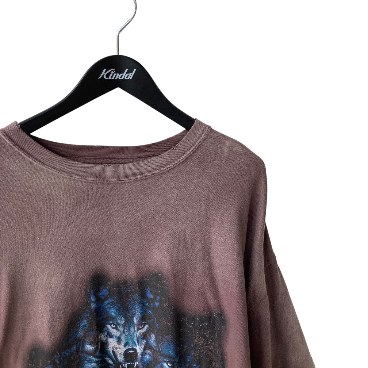 KMY-WOLF Distressed Tee半袖カットソーG14TS084
