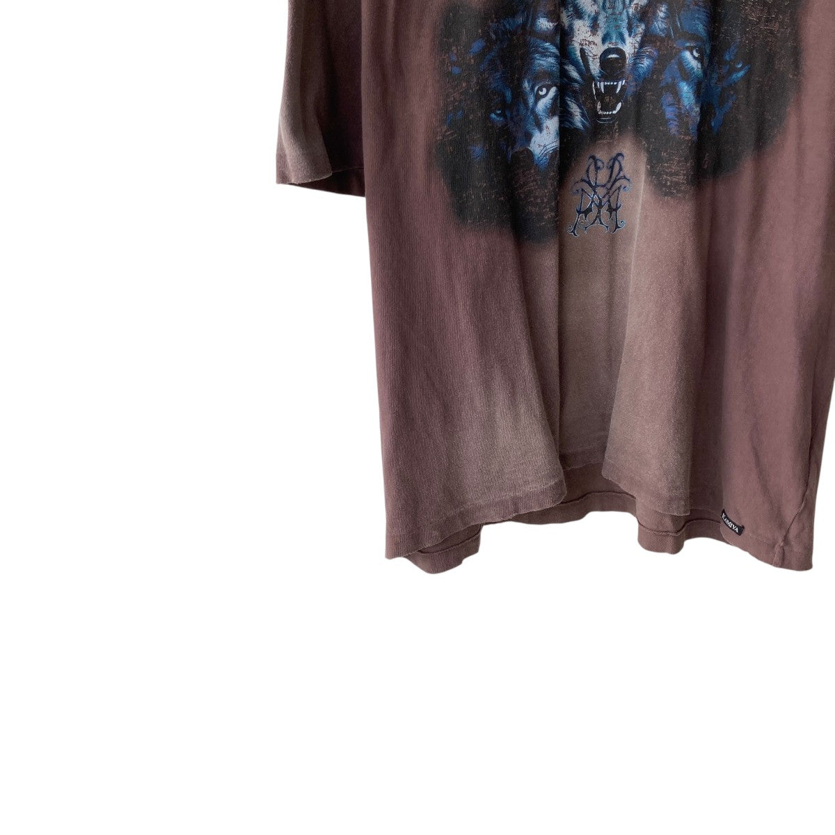 KMY-WOLF Distressed Tee半袖カットソーG14TS084