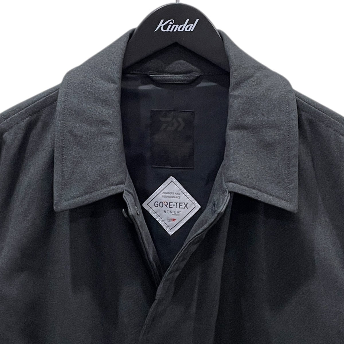 DAIWA PIER39 21AW ゴアテックス インフィニウム テック フランネル ステンカラーコート GORE-TEX INFINIUM TECH FLANNEL SOUTIEN COLLAR COAT BJ-15121W 古着・中古-3枚目のアイテム画像