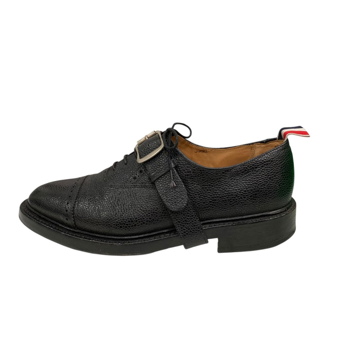THOM BROWNE． NEW YORK シングルモンクドレスシューズ 古着・中古-2枚目のアイテム画像