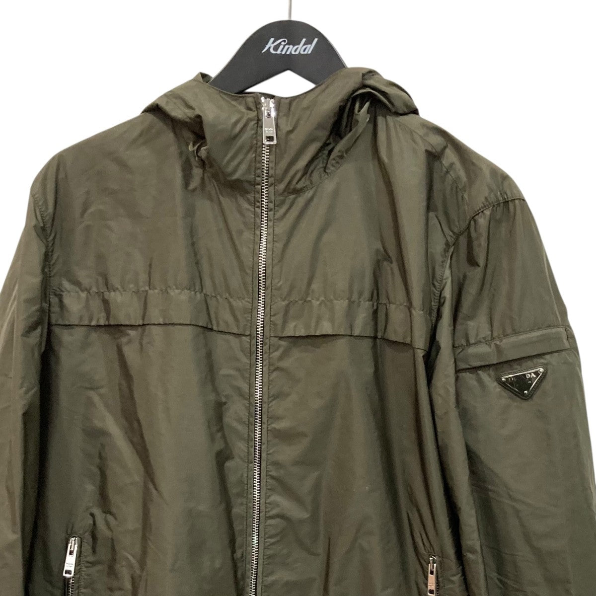 プラダ　ナイロンジャケット PRADA(プラダ) ナイロンジャケットSGA466 SGA466 オリーブ サイズ 48