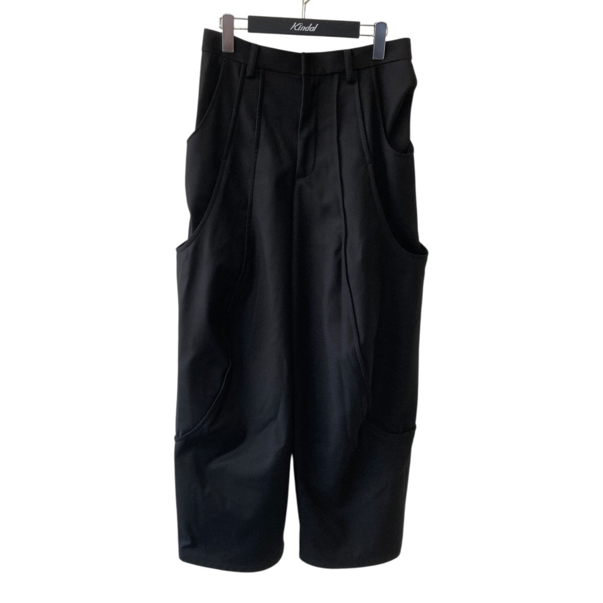 TUCK CURVE WIDE PANTSスラックスGE0055