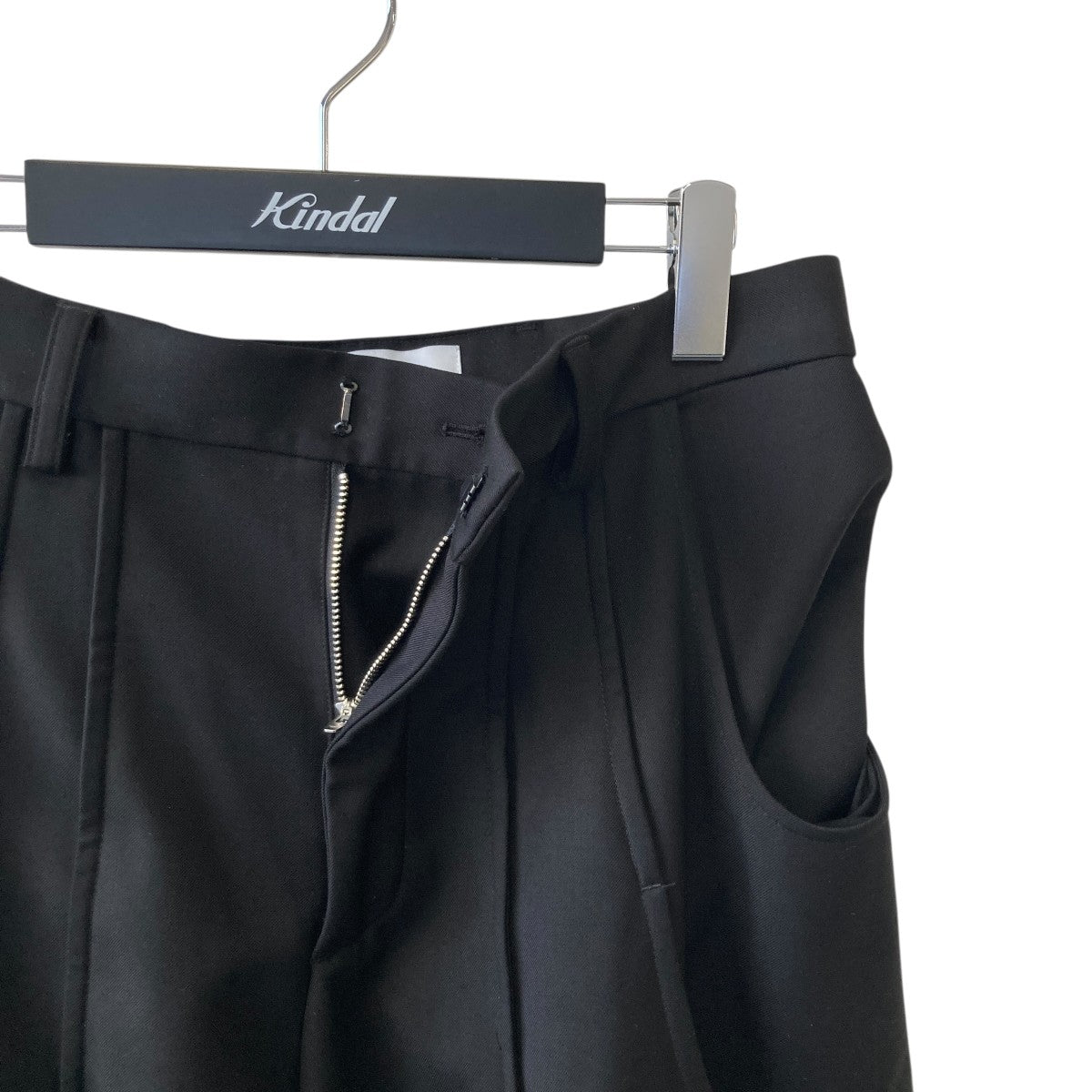 TUCK CURVE WIDE PANTSスラックスGE0055