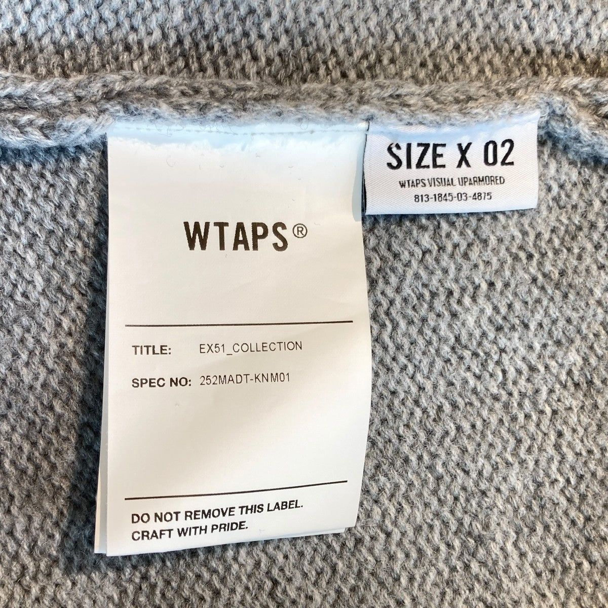 Crew Neck AFA ／ Sweater ／ ALPLニット252MADT-KNM01