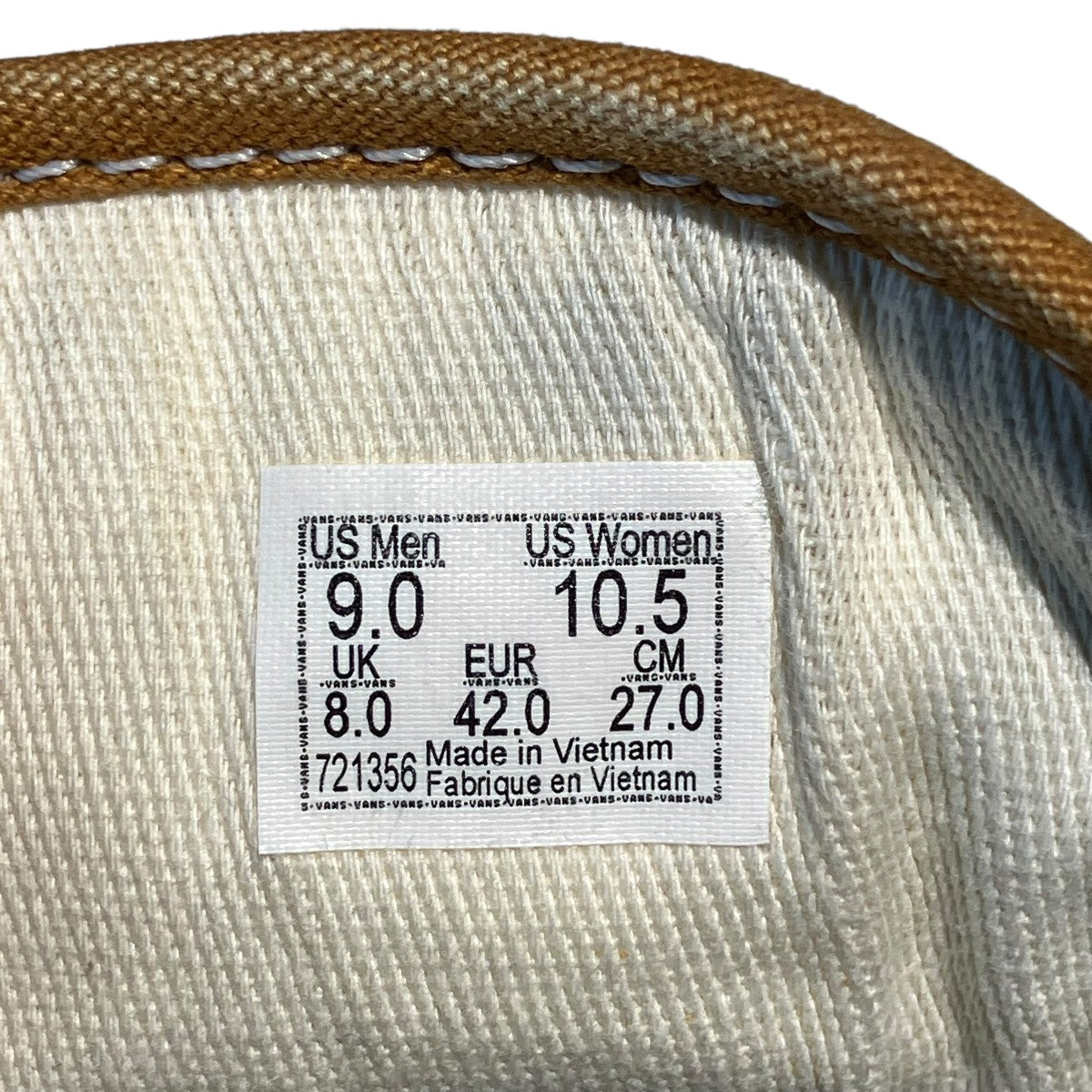VANS×UNDFTD OG Old Skool LXスニーカーVN0A4P3X7AO 古着・中古-6枚目のアイテム画像