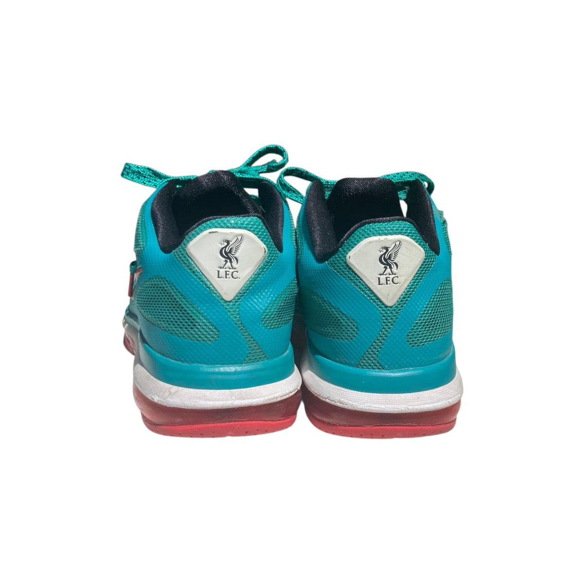 NIKE Lebron 9 Low New Green／Black／Action Red／WhiteローカットスニーカーDQ6400-300 古着・中古-4枚目のアイテム画像