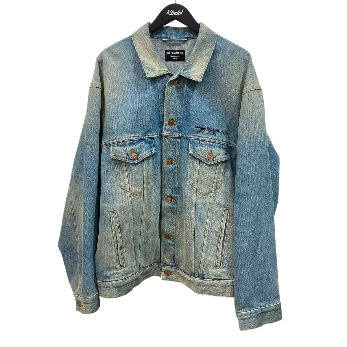 BALENCIAGA デニムジャケット657608 古着・中古-1枚目のアイテム画像