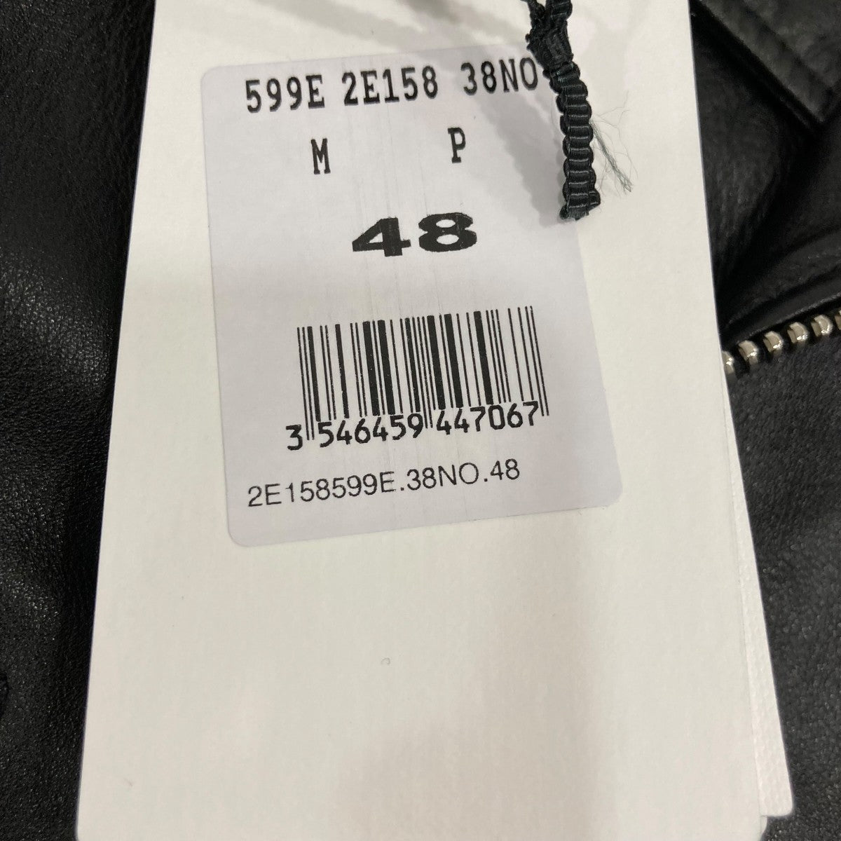 CELINE ダブルライダースジャケット2E158599E 古着・中古-6枚目のアイテム画像