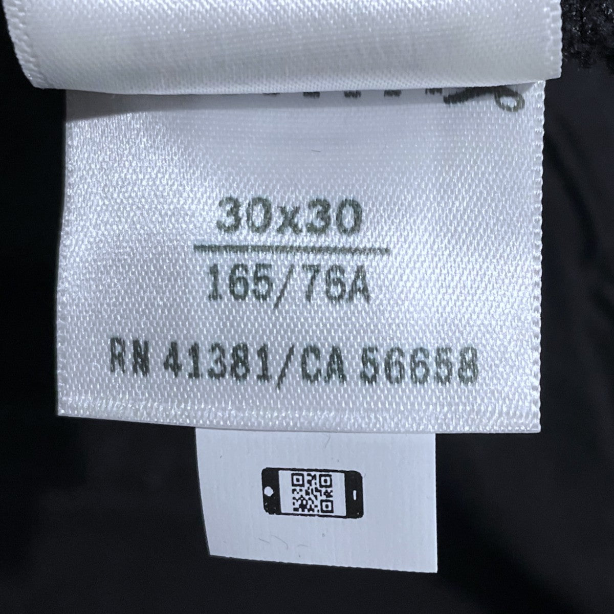 ガーメントダイ ブラックデニムパンツ THE PARKSIDE ATHLETIC TAPER ザ パークサイド アスレチック テーパー  Low Stretch Garment Dyed