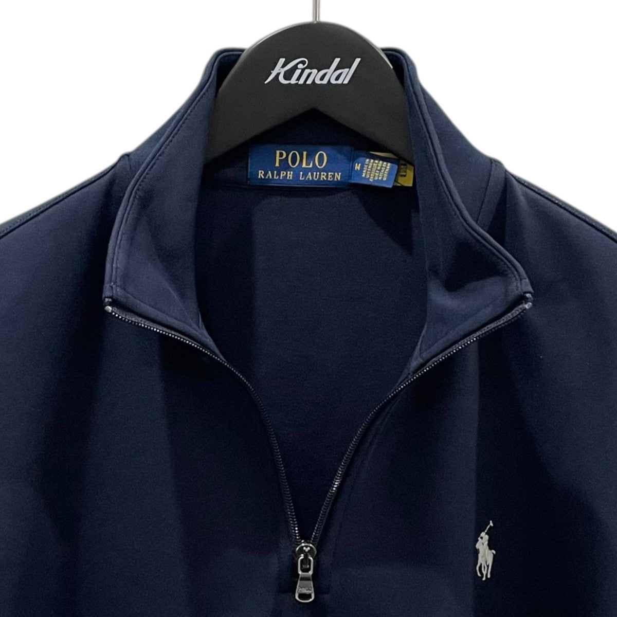 POLO RALPH LAUREN ハーフジップスウェットトレーナー 古着・中古-3枚目のアイテム画像