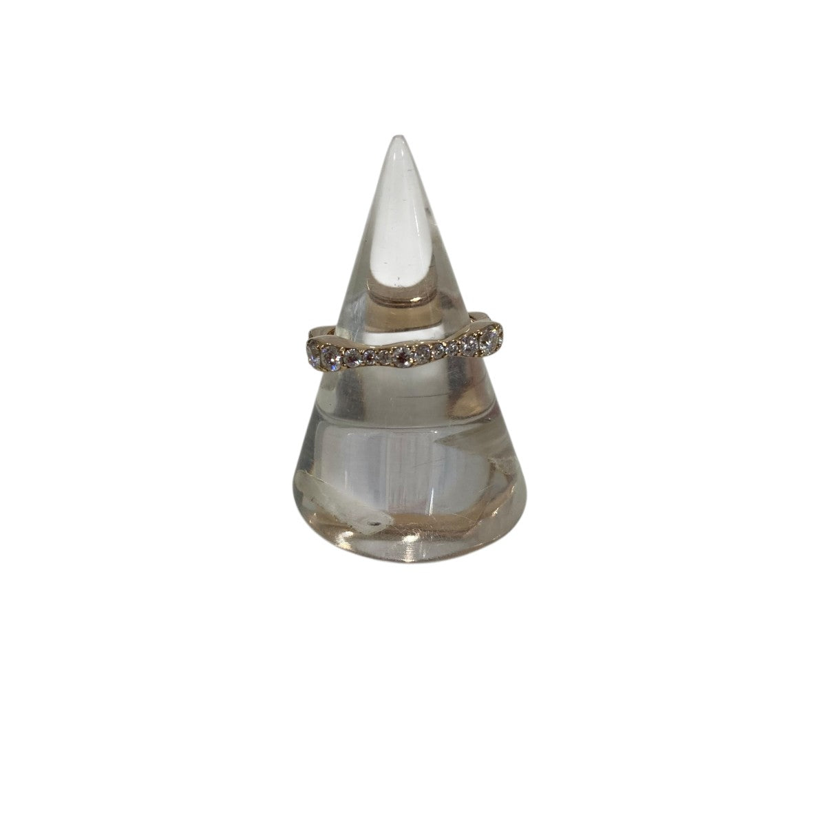 GYPPHY K10YG WAVY FULL ETERNITY RING指輪 古着・中古-1枚目のアイテム画像