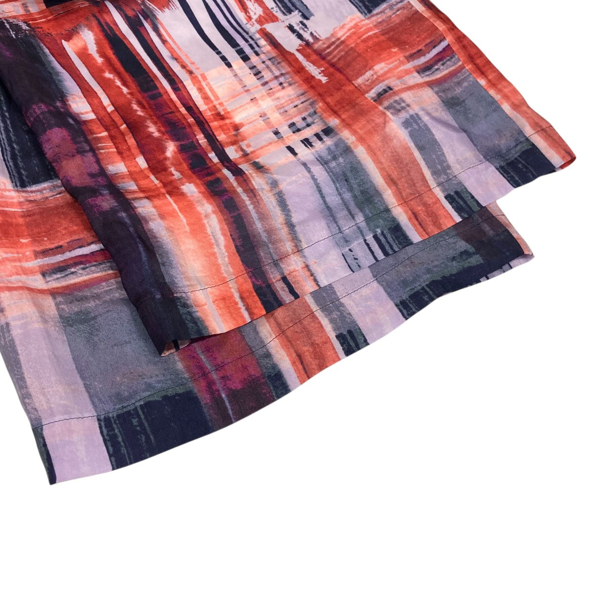 BRUSH PAINTING PLAIDロングパンツ125606112