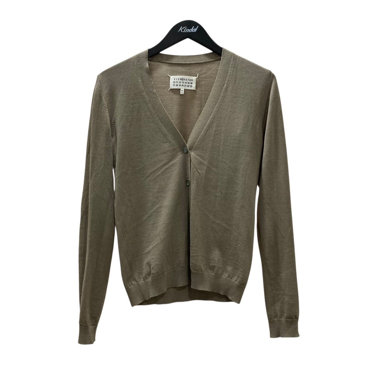 Maison Margiela エルボパッチカーディガン51HA06721569 古着・中古-1枚目のアイテム画像