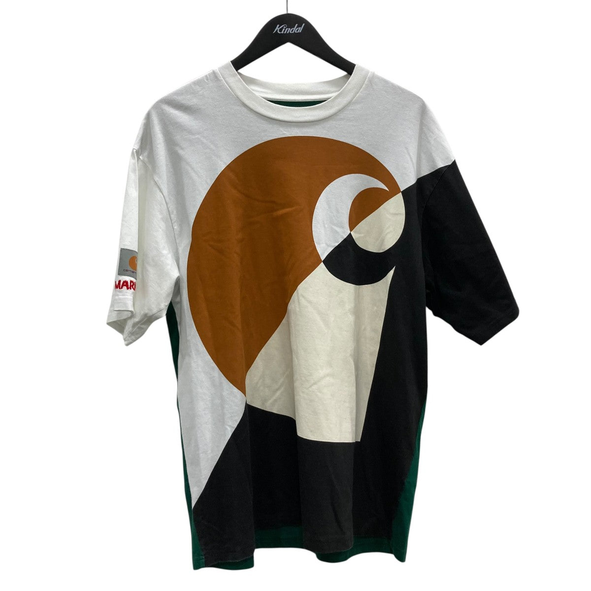 CarHartt×MARNI MARNI S S LOGO T半袖カットソー 古着・中古-1枚目のアイテム画像