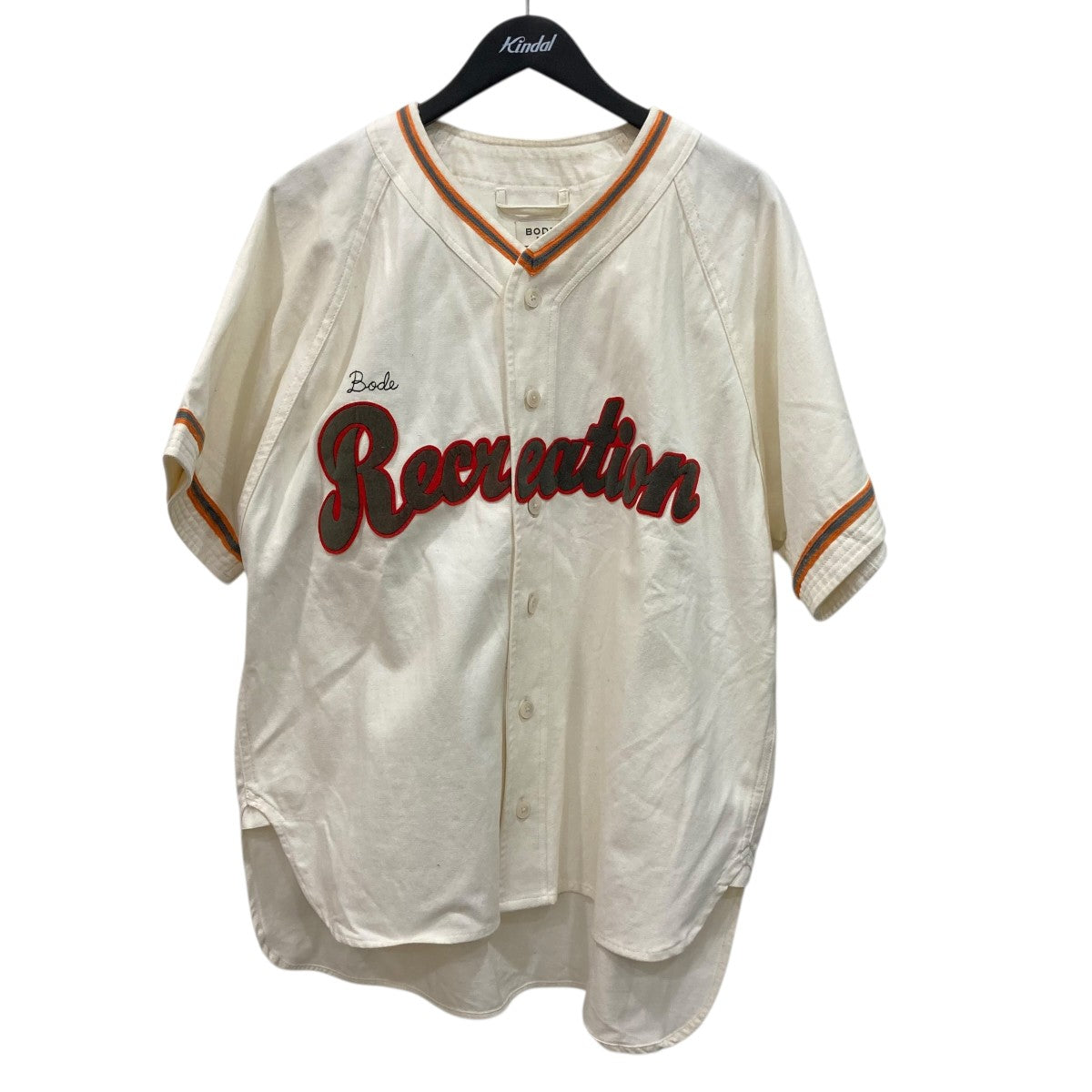 BODE ベースボールシャツ 古着・中古-1枚目のアイテム画像