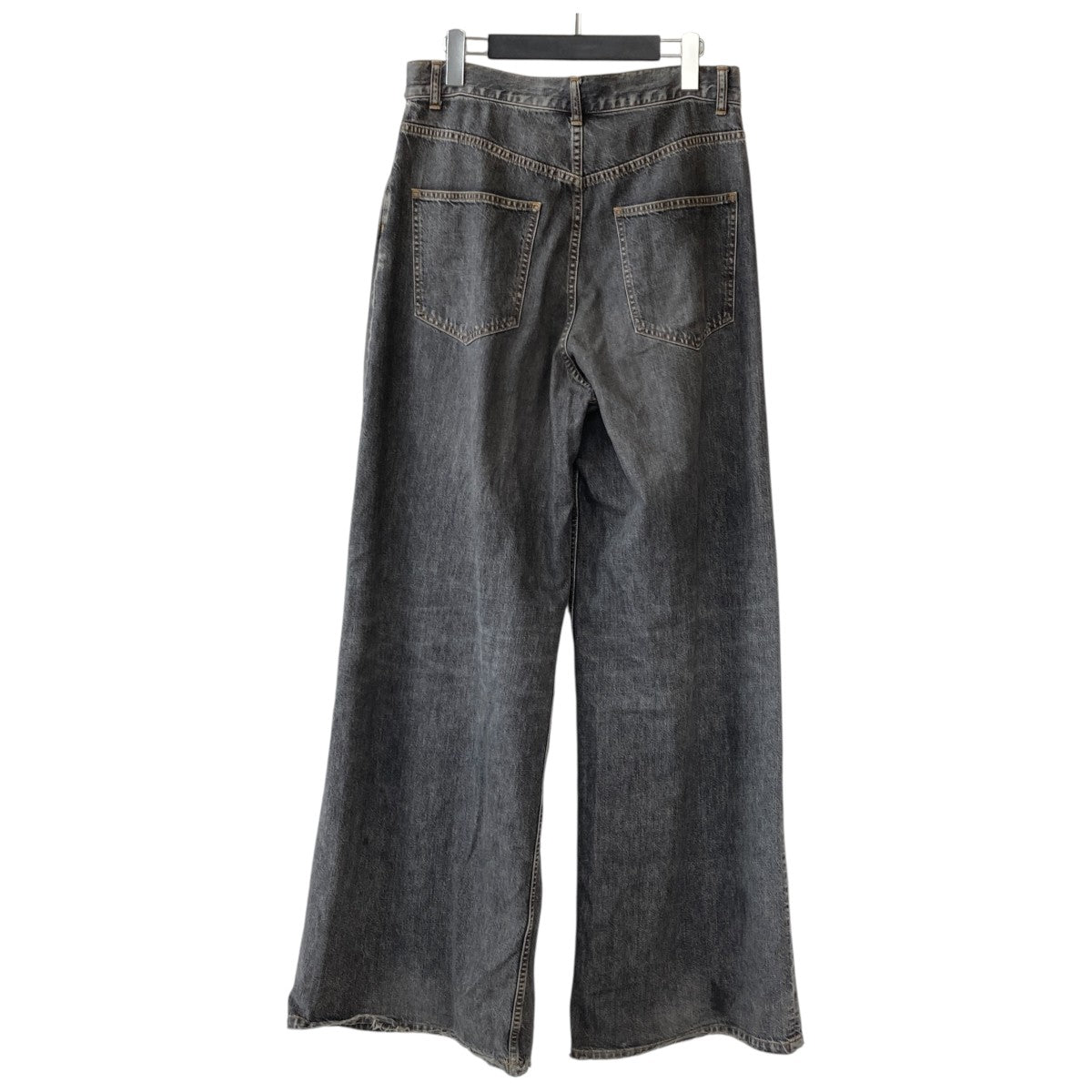 WASHED DENIM SUPER WIDE PANTSデニムワイドパンツJLS-02-23