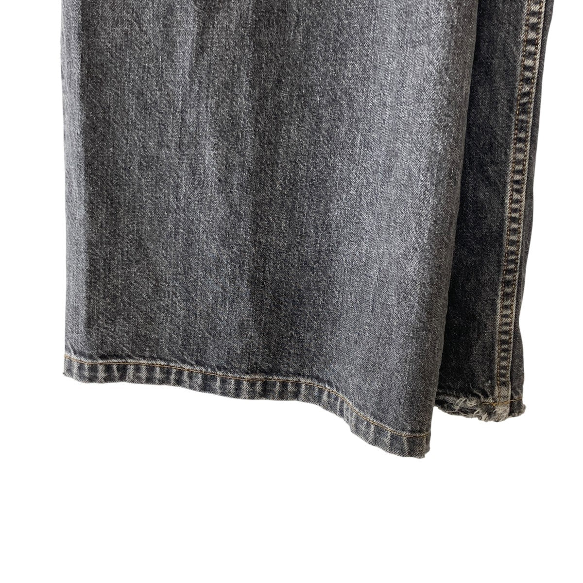 WASHED DENIM SUPER WIDE PANTSデニムワイドパンツJLS-02-23