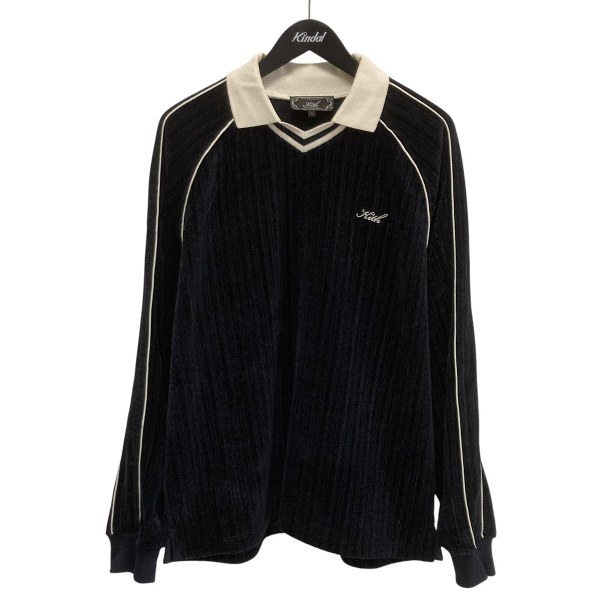 26SSVelvet Corduroy Long Sleeve Trevor Poloポロシャツkhm034496-432