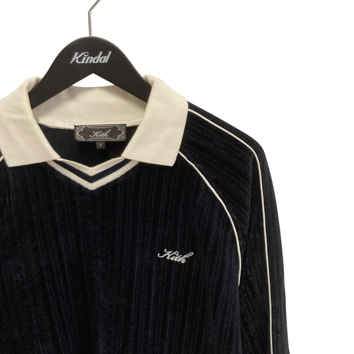 26SSVelvet Corduroy Long Sleeve Trevor Poloポロシャツkhm034496-432