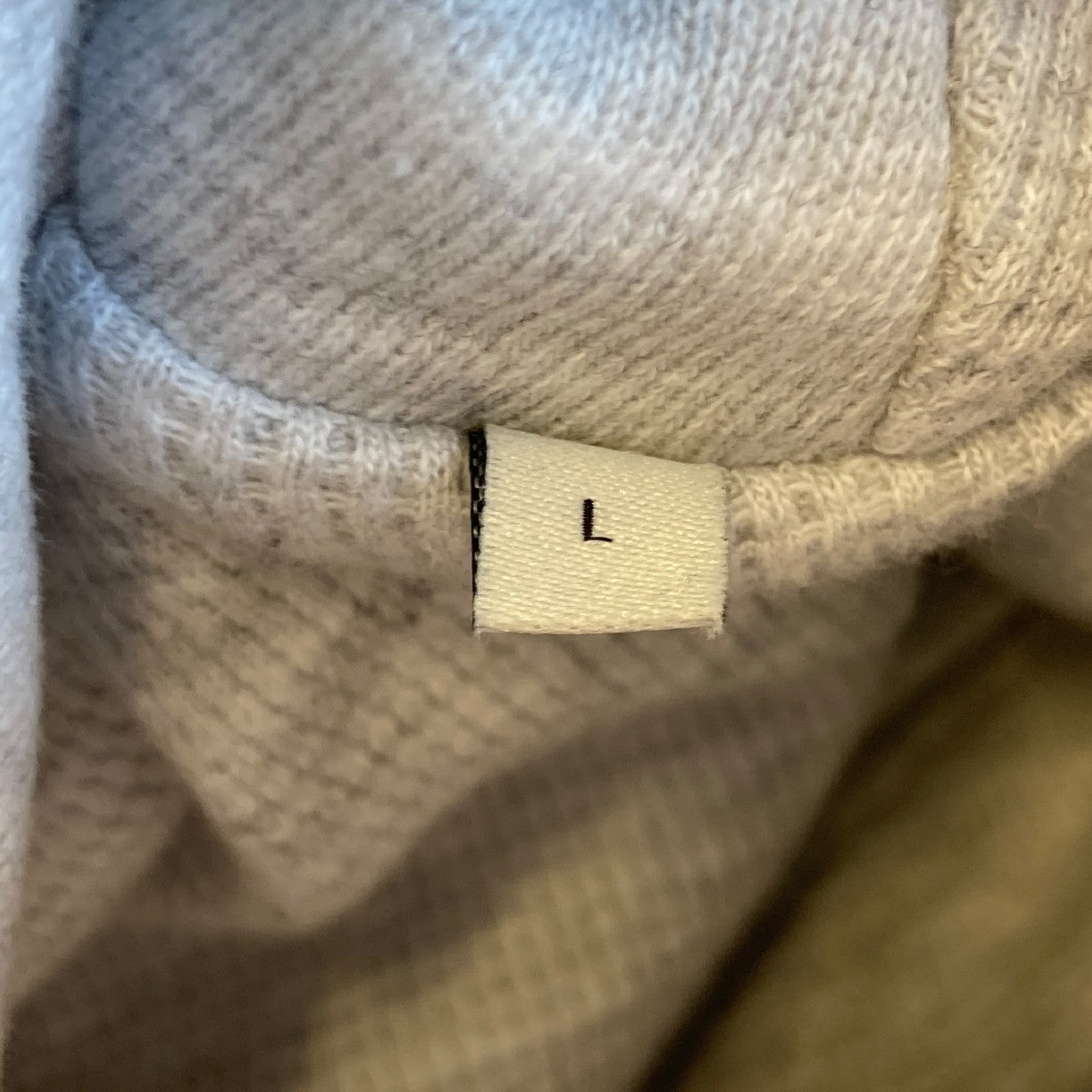 ENTIRE STUDIOS THERMAL HOODジップパーカーUNU-25-1004 古着・中古-5枚目のアイテム画像
