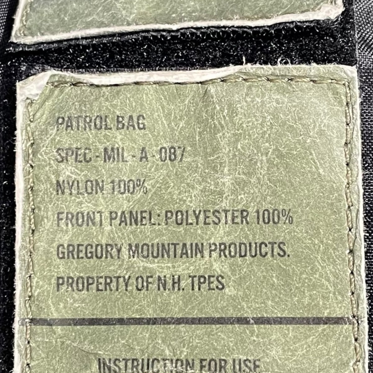 21SS バックパック PATROL BAG パトロールバッグ 9211-AC07