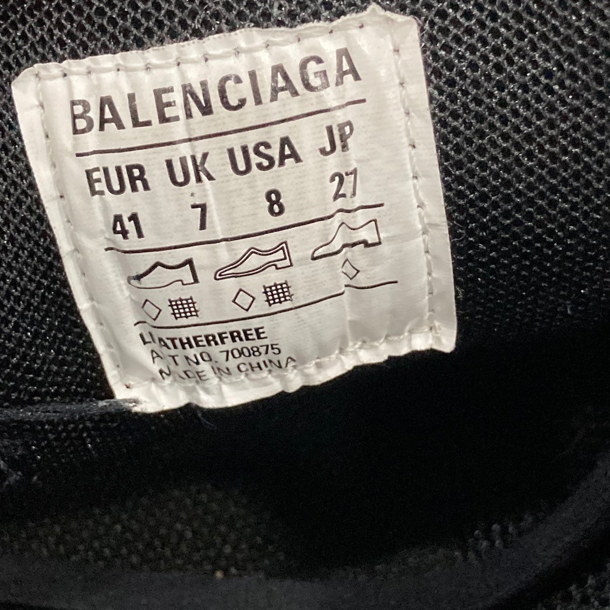 BALENCIAGA スニーカー700875 古着・中古-9枚目のアイテム画像