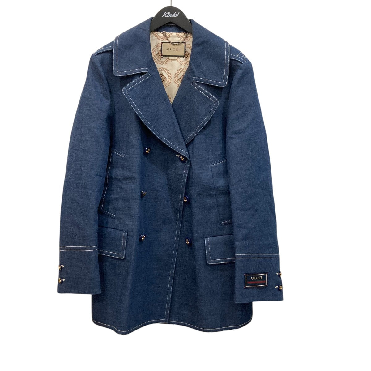 GUCCI デニムコート738645 古着・中古-1枚目のアイテム画像