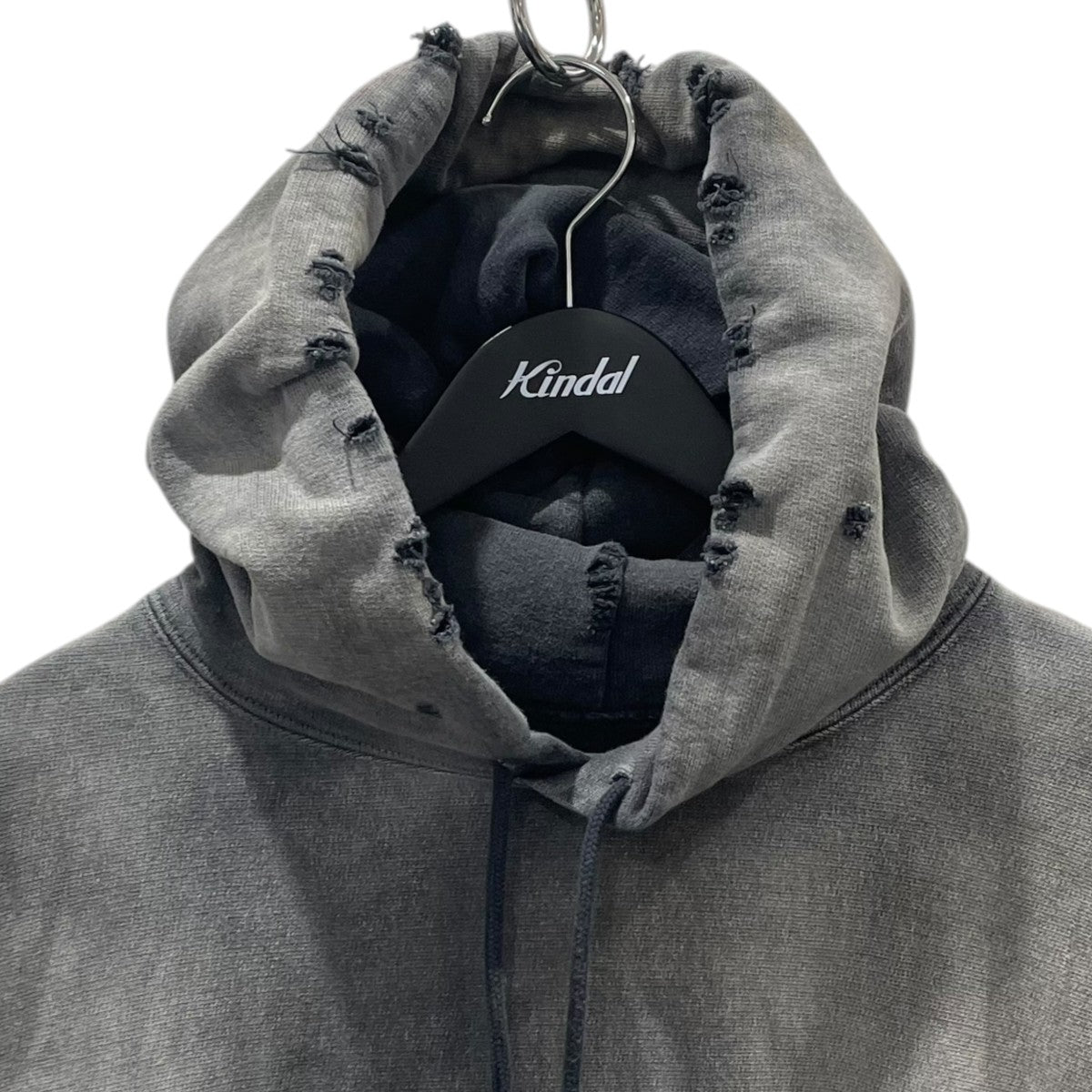 加工プルオーバーパーカー HARD AGING HOODIE ハードエイジングフーディー