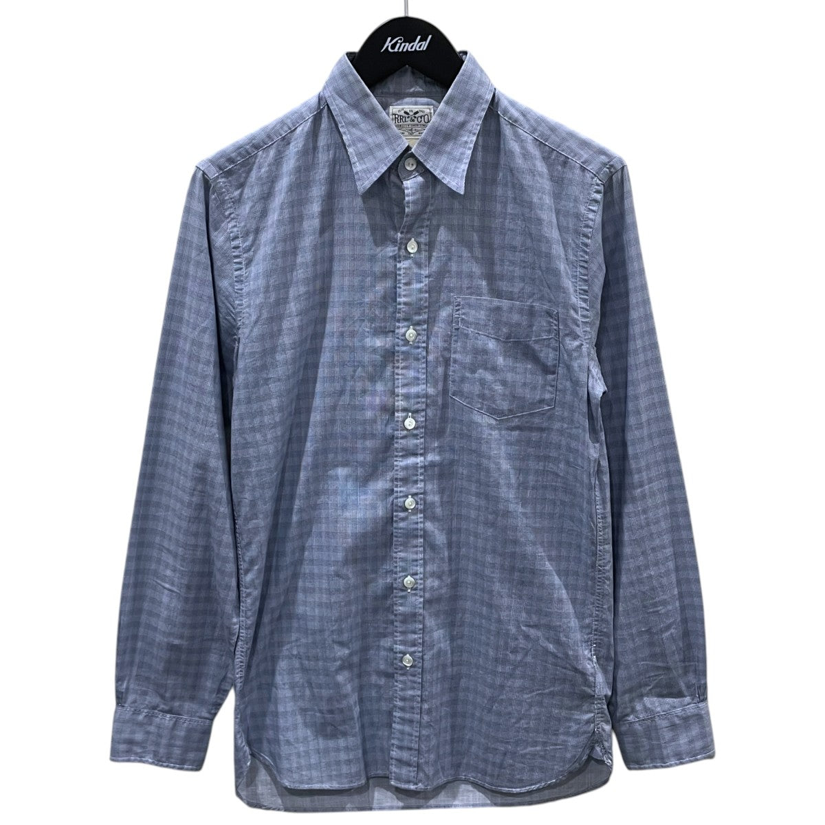 RRL チェック柄シャツ 古着・中古-1枚目のアイテム画像