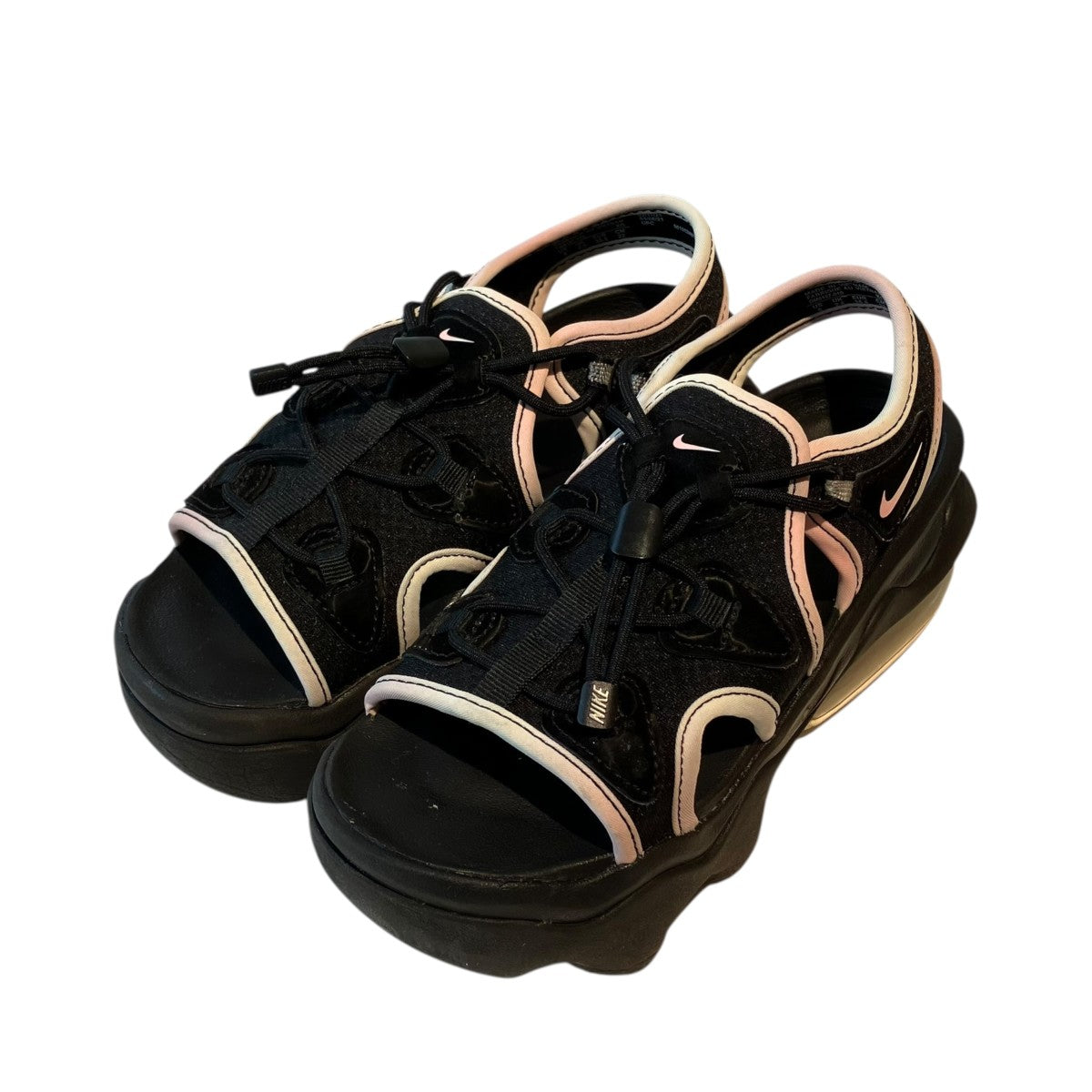 NIKE AIR MAX KOKO BLACK／PINKサンダルDM6187-010 古着・中古-1枚目のアイテム画像