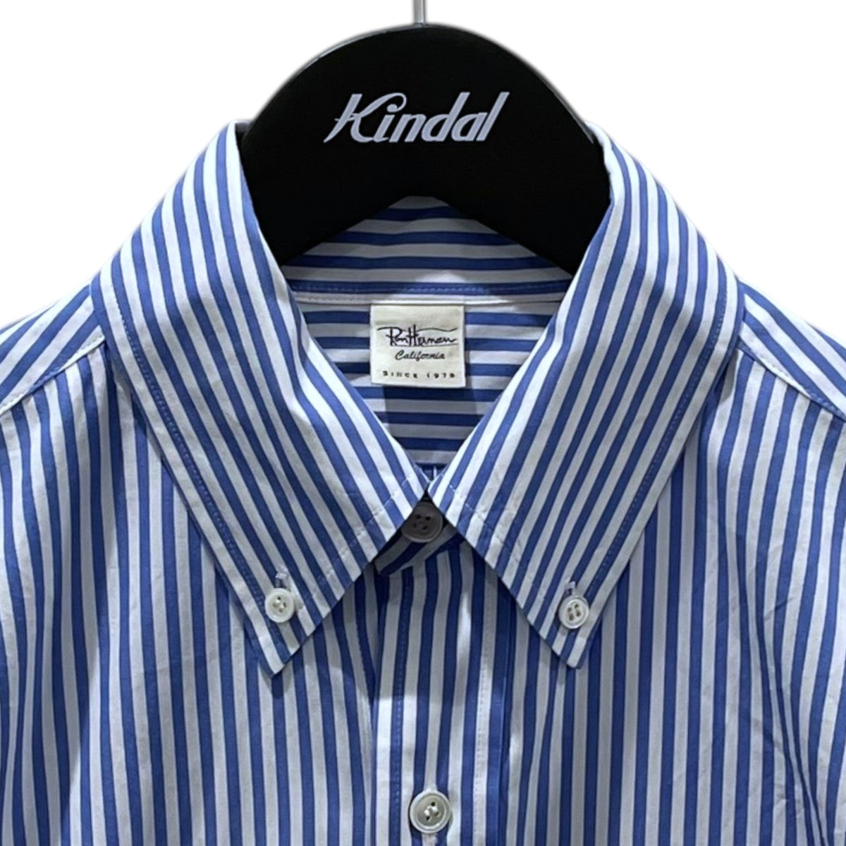Ron Herman 21SS ストライプ柄ビッグシルエットボタンダウンシャツ Too Big Striped Shirt トゥービッグ ストライプシャツ 3510700171 古着・中古-3枚目のアイテム画像