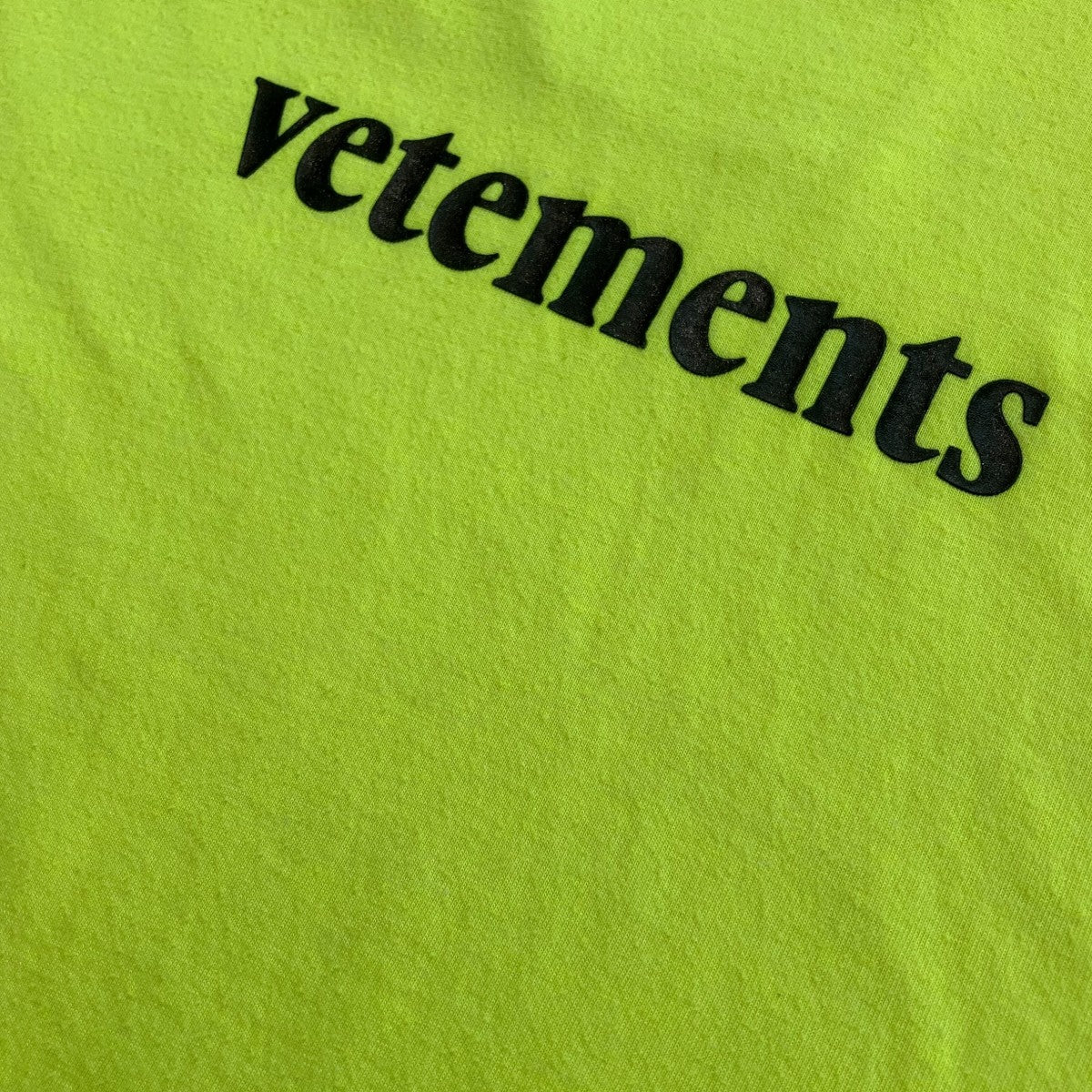 VETEMENTS 20SSLogo Tee半袖カットソーSS20TR304 古着・中古-7枚目のアイテム画像