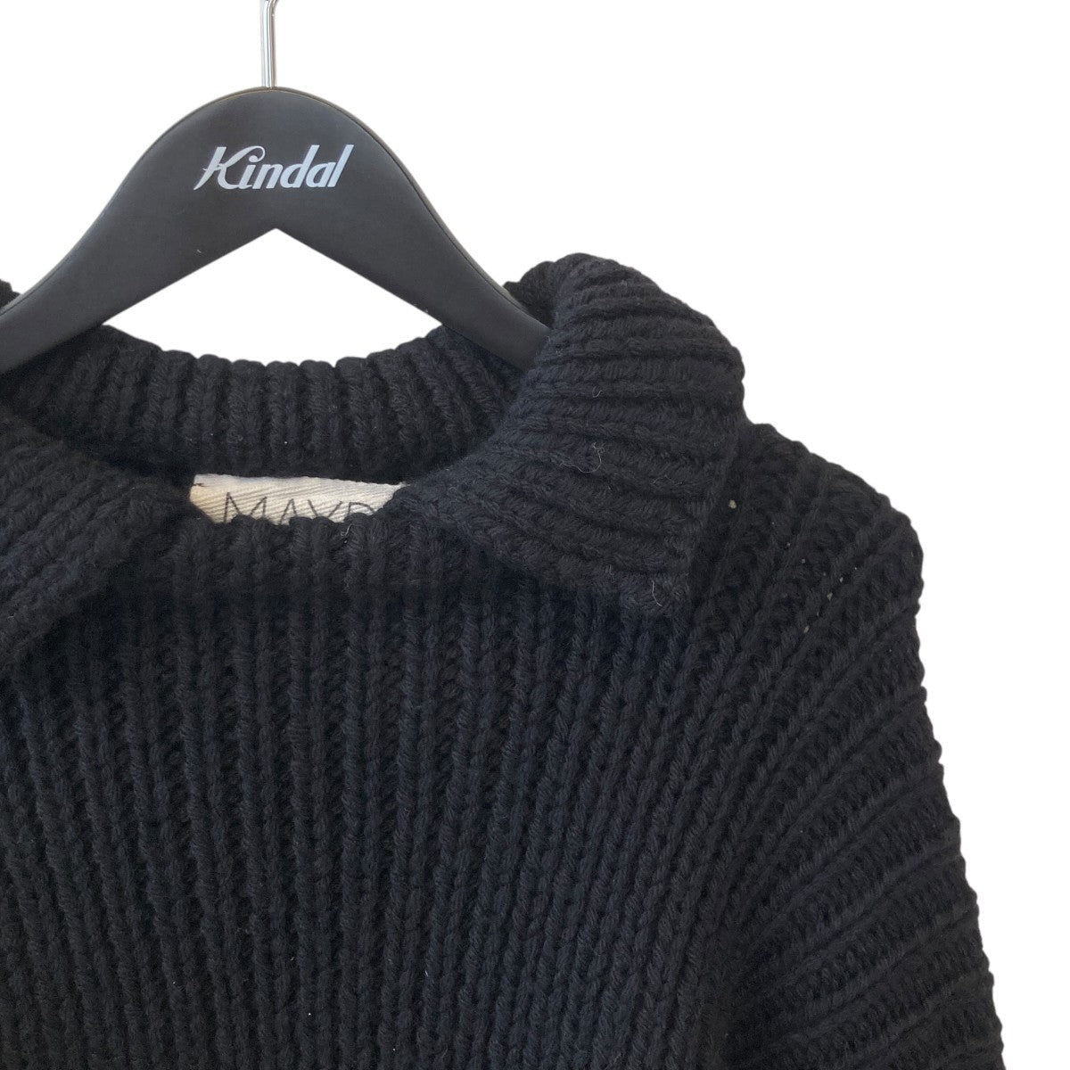 CREW PLUS COLLARニット