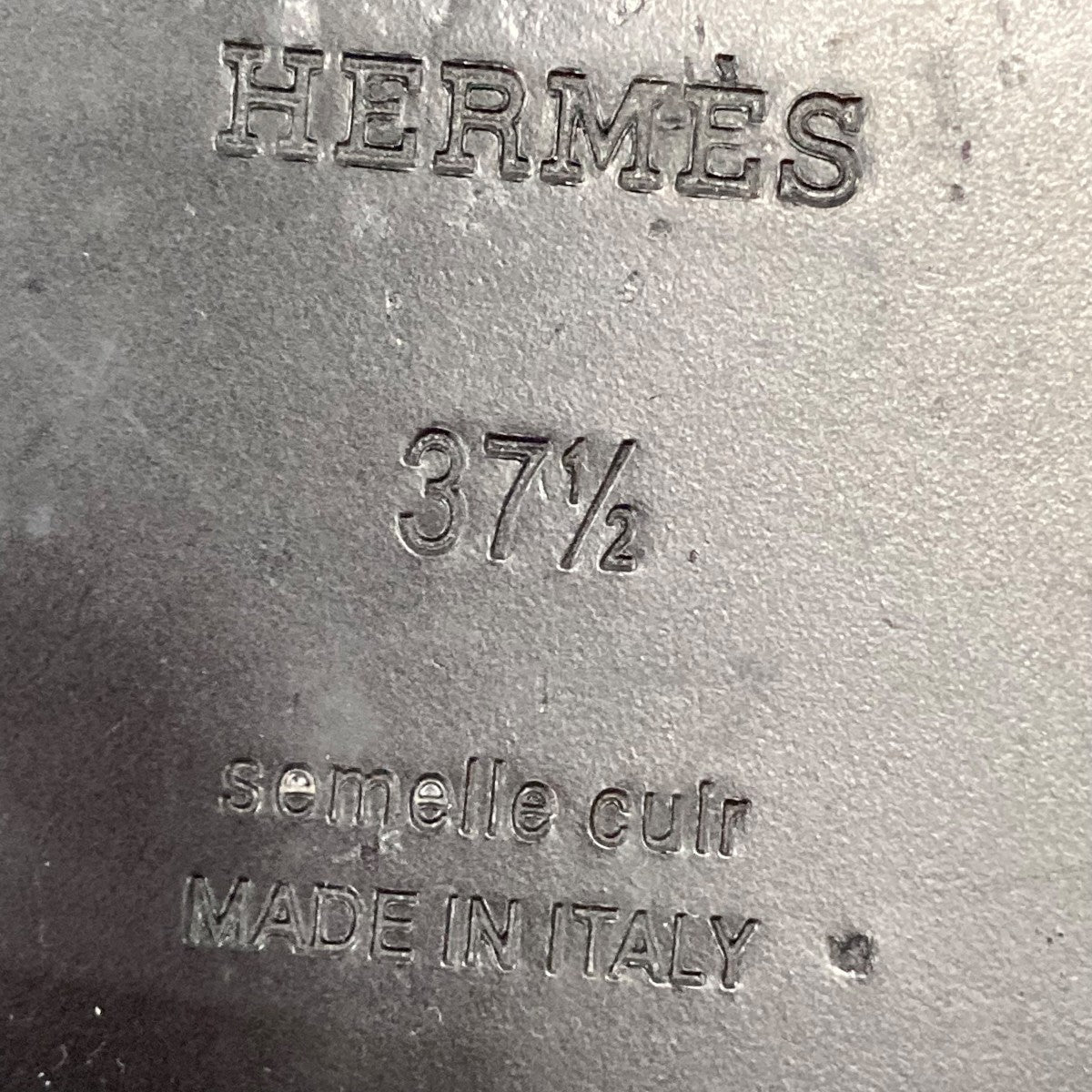 HERMES レザーシューズ 古着・中古-9枚目のアイテム画像