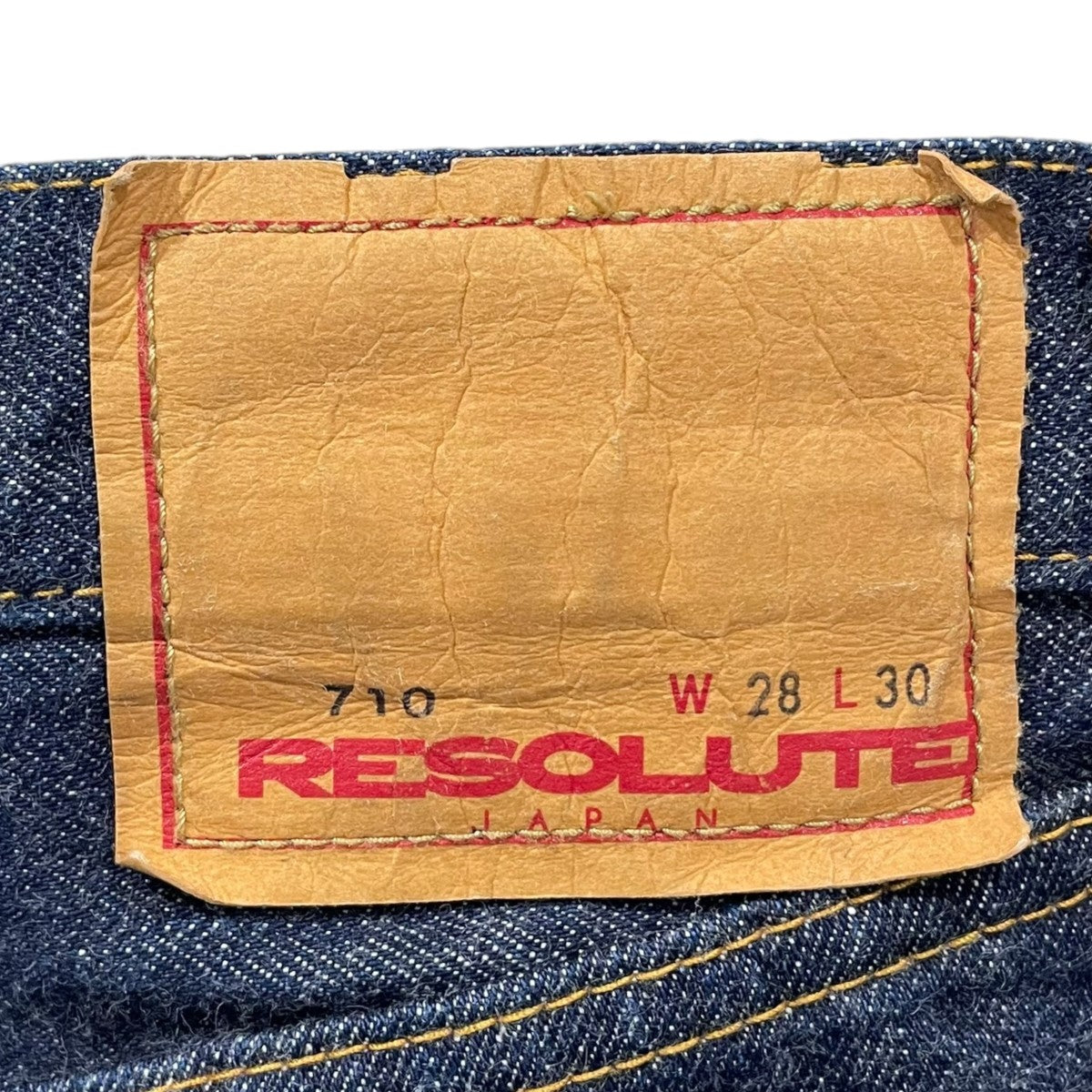 RESOLUTE デニムパンツ 710 古着・中古-5枚目のアイテム画像