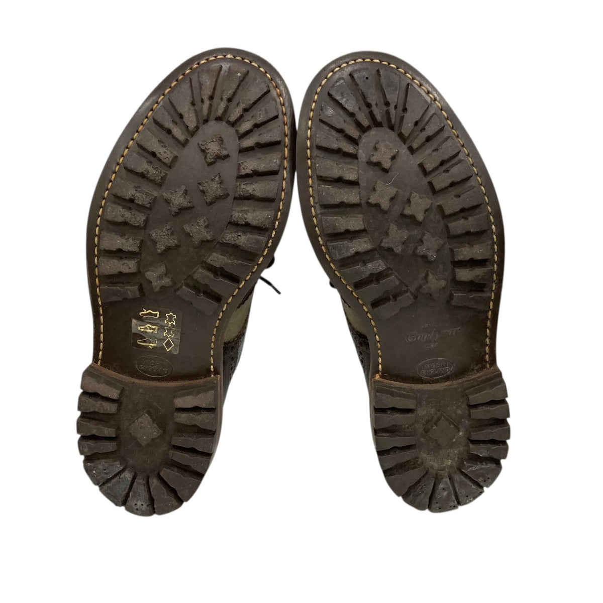 Tricker’s JUNYA WATANABE チップレザーシューズ903241 古着・中古-7枚目のアイテム画像