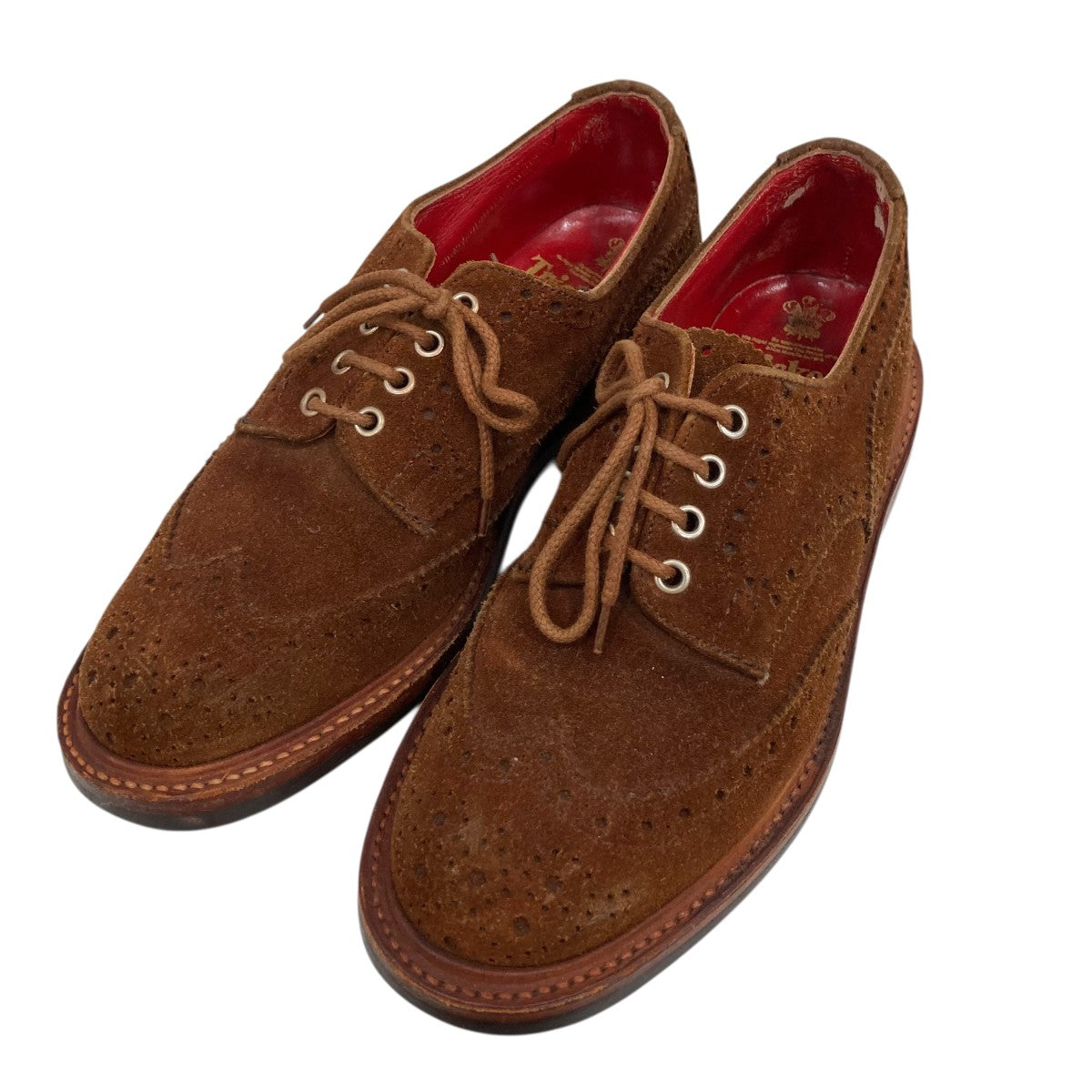 Tricker’s JUNYA WATANABE BOURTONレザーシューズ 古着・中古-1枚目のアイテム画像