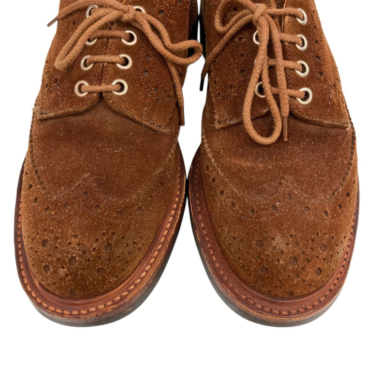 Tricker’s JUNYA WATANABE BOURTONレザーシューズ 古着・中古-3枚目のアイテム画像